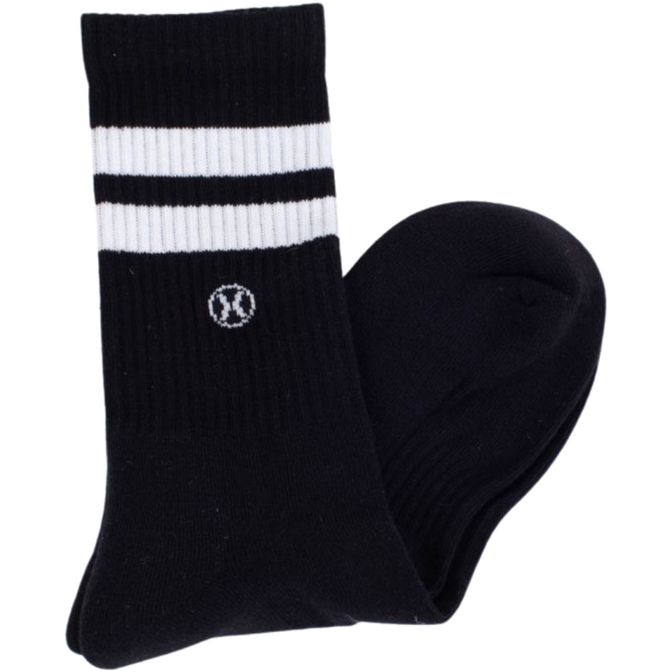 2025 Hurley Mens Low Tide BP Quarter Sock MSOEULT0001 - Black